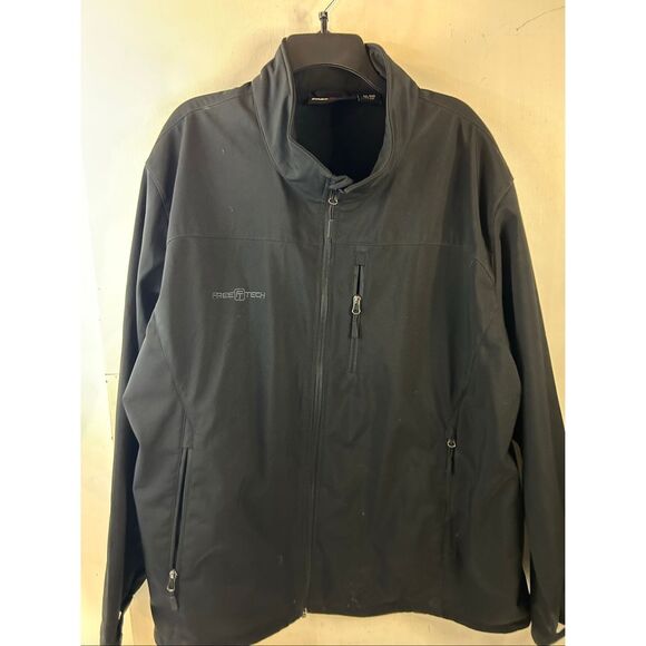 Free Tech Mens 3x jacket Black zippers - Picture 2 of 8